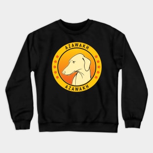 Azawakh Dog Portrait Crewneck Sweatshirt